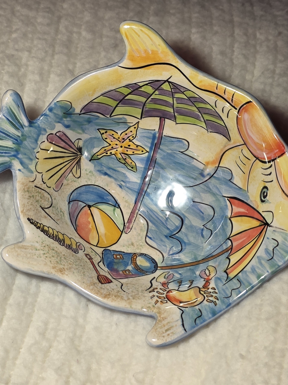 Ambiance 'Life's A Beach' Fish Bowl